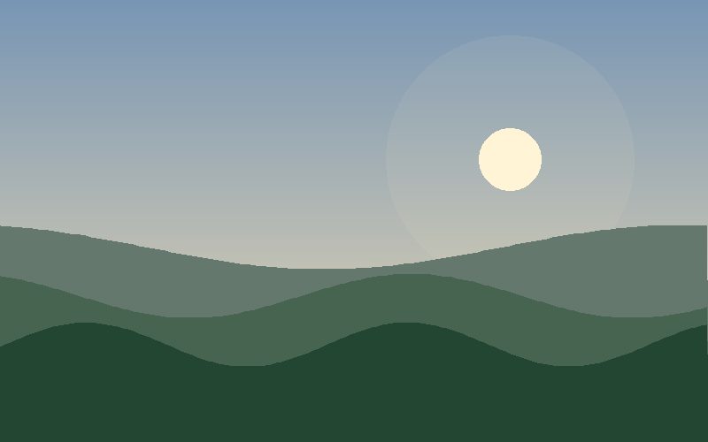 Misty hills and savannah of northern Tanzania